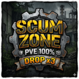 เซิฟ Scum Zone PVE 100% Drop x3